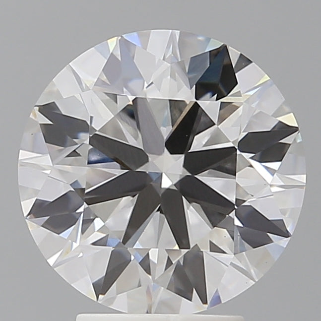 4.02 Carat Round Shaped, Ideal Cut, E Color, VVS2 Clarity, IGI Certified Lab Grown Diamond