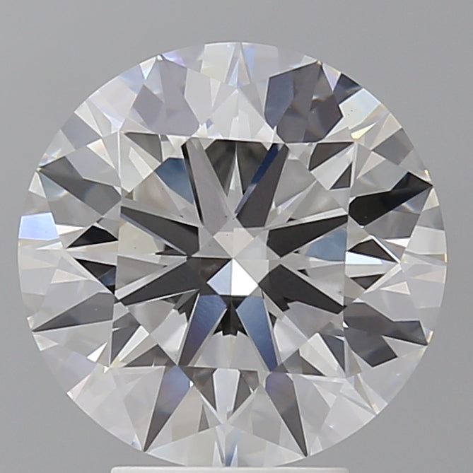 4.56 Carat Round Shaped, Ideal Cut, E Color, VVS2 Clarity, IGI Certified Lab Grown Diamond