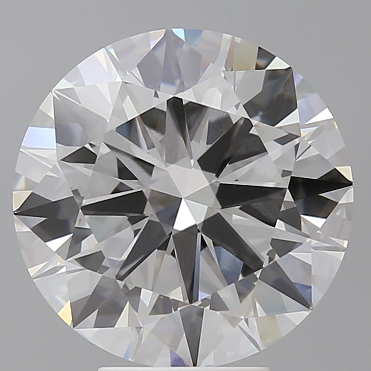 6.05 Carat Round Shaped, Excellent Cut, E Color, VS1 Clarity, IGI Certified Lab Grown Diamond