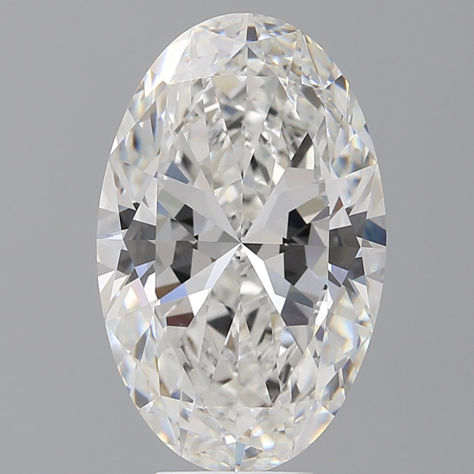 7.51 Carat Oval Shaped, Ideal Cut, E Color, VVS2 Clarity, IGI Certified Lab Grown Diamond