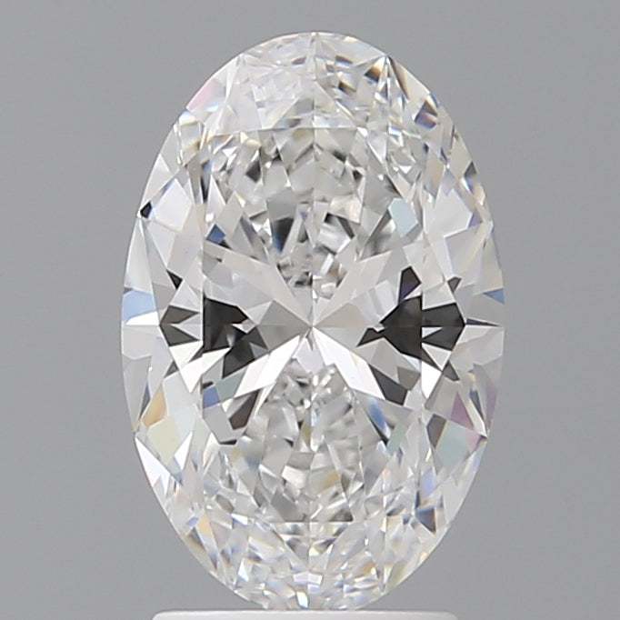 2.58 Carat Oval Shaped, Ideal Cut, E Color, VVS2 Clarity, IGI Certified Lab Grown Diamond