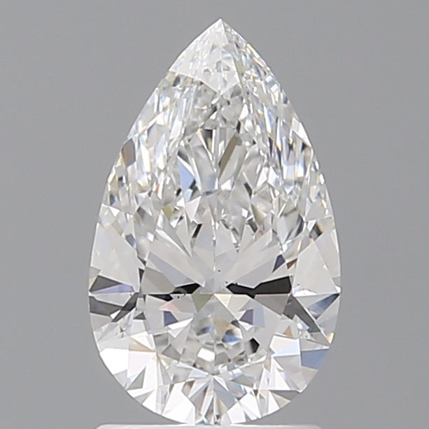 1.51 Carat Pear Shaped, Ideal Cut, E Color, VS1 Clarity, IGI Certified Lab Grown Diamond