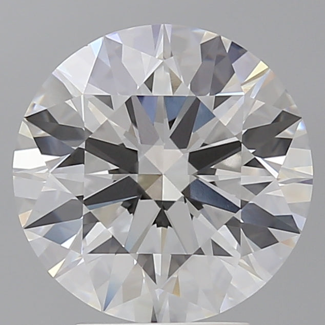 4.04 Carat Round Shaped, Ideal Cut, E Color, VVS2 Clarity, IGI Certified Lab Grown Diamond