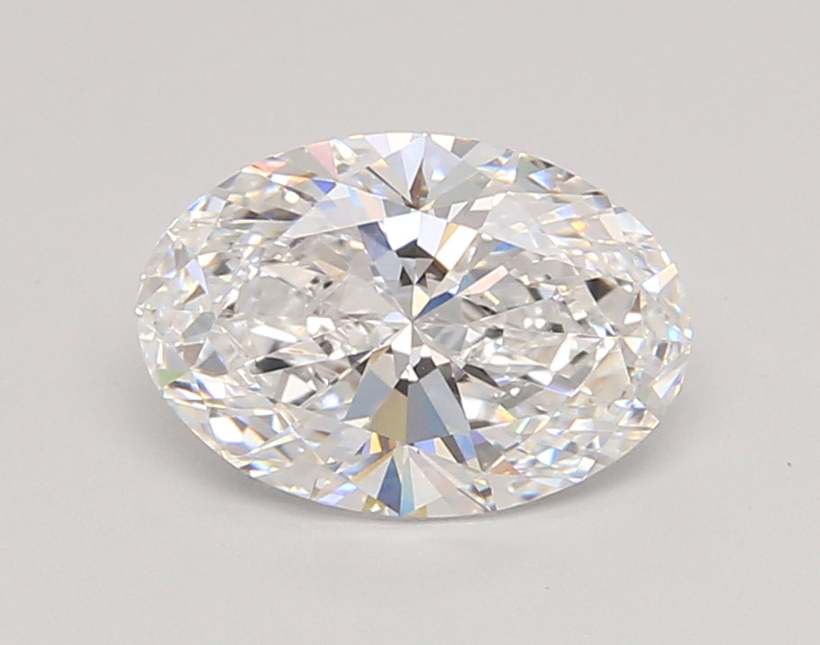 2.04 Carat Oval Shaped, Ideal Cut, D Color, VVS2 Clarity, IGI Certified Lab Grown Diamond