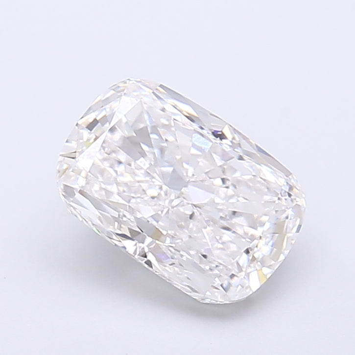 2.16 Carat Cushion Shaped, Very Good Cut, D Color, VVS2 Clarity, IGI Certified Lab Grown Diamond