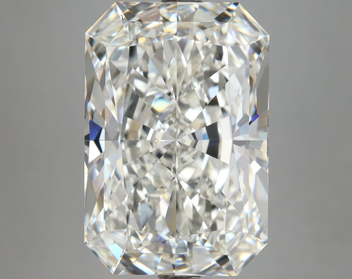 11.01 Carat Radiant Shaped, Ideal Cut, VVS2 Clarity, IGI Certified Lab Grown Diamond