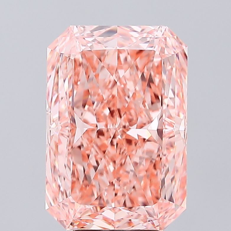6.31 Carat Radiant Shaped, Ideal Cut, VVS2 Clarity, IGI Certified Lab Grown Diamond