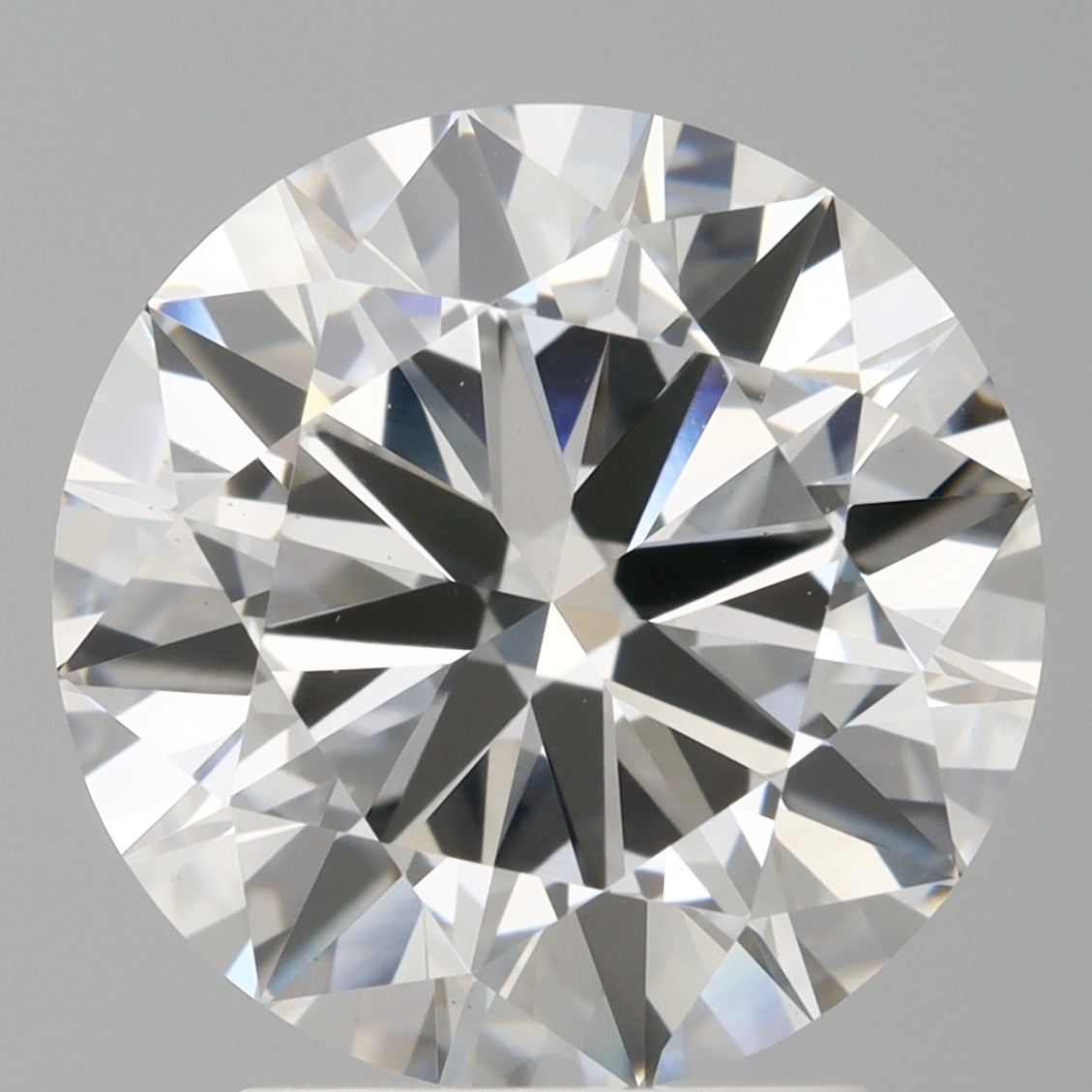 3.00 Carat Round Shaped, Excellent Cut, E Color, VS1 Clarity, IGI Certified Lab Grown Diamond