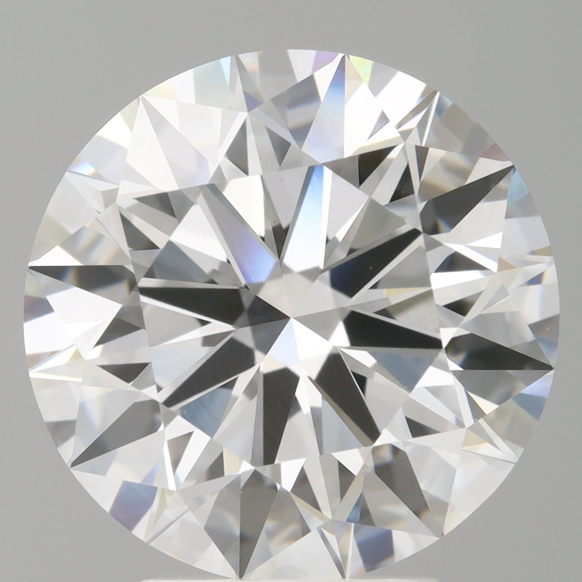 4.58 Carat Round Shaped, Ideal Cut, E Color, VVS2 Clarity, IGI Certified Lab Grown Diamond