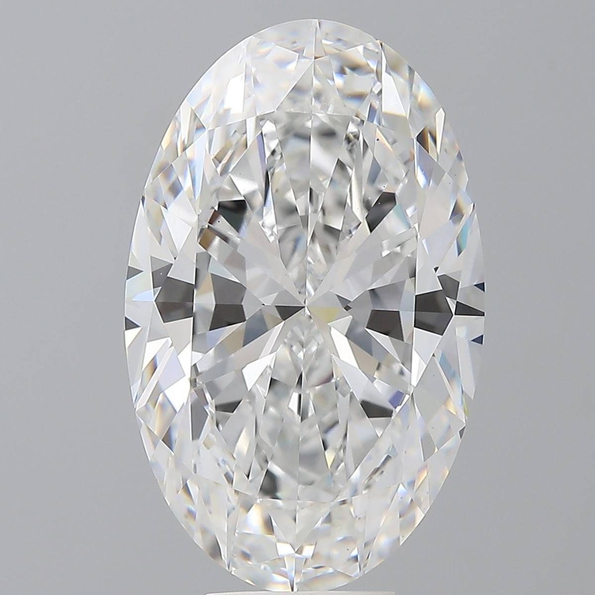 9.10 Carat Oval Shaped, Ideal Cut, E Color, VVS2 Clarity, IGI Certified Lab Grown Diamond