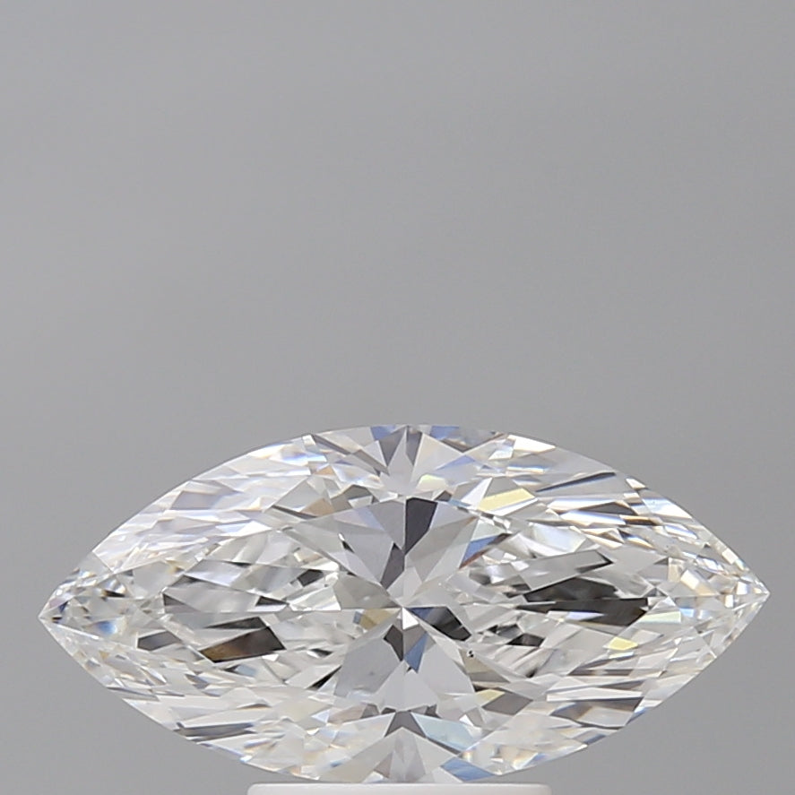 2.60 Carat Marquise Shaped, Ideal Cut, E Color, VS2 Clarity, IGI Certified Lab Grown Diamond
