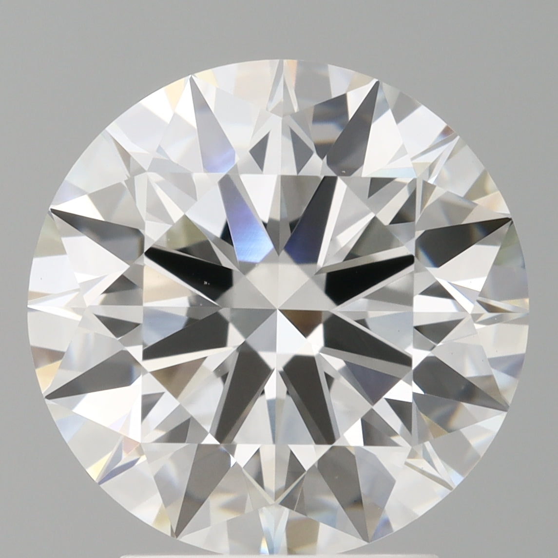 3.05 Carat Round Shaped, Ideal Cut, E Color, VVS2 Clarity, IGI Certified Lab Grown Diamond