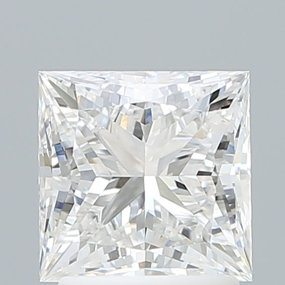 2.05 Carat Princess Shaped, Ideal Cut, E Color, VVS2 Clarity, IGI Certified Lab Grown Diamond