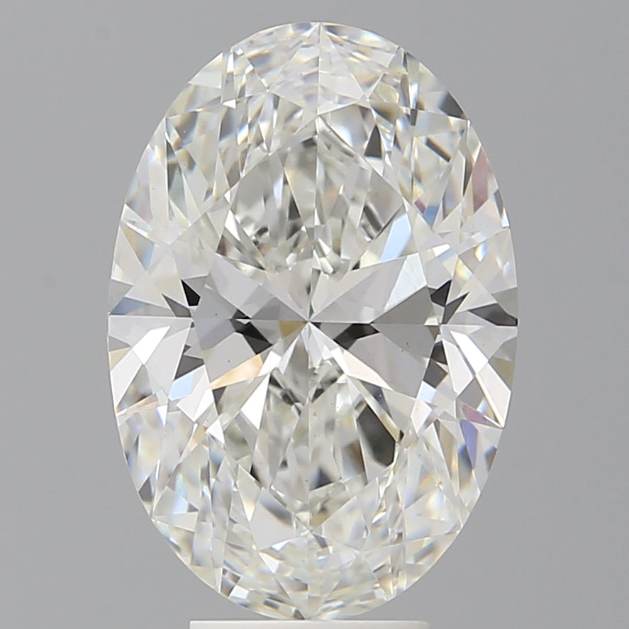 6.00 Carat Oval Shaped, Ideal Cut, F Color, VS1 Clarity, IGI Certified Lab Grown Diamond