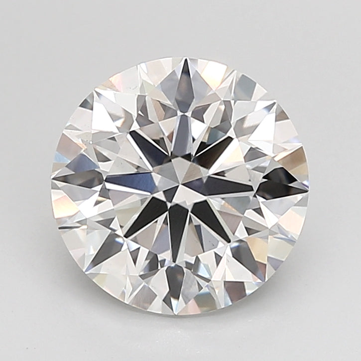 3.00 Carat Round Shaped, Ideal Cut, E Color, VS1 Clarity, IGI Certified Lab Grown Diamond