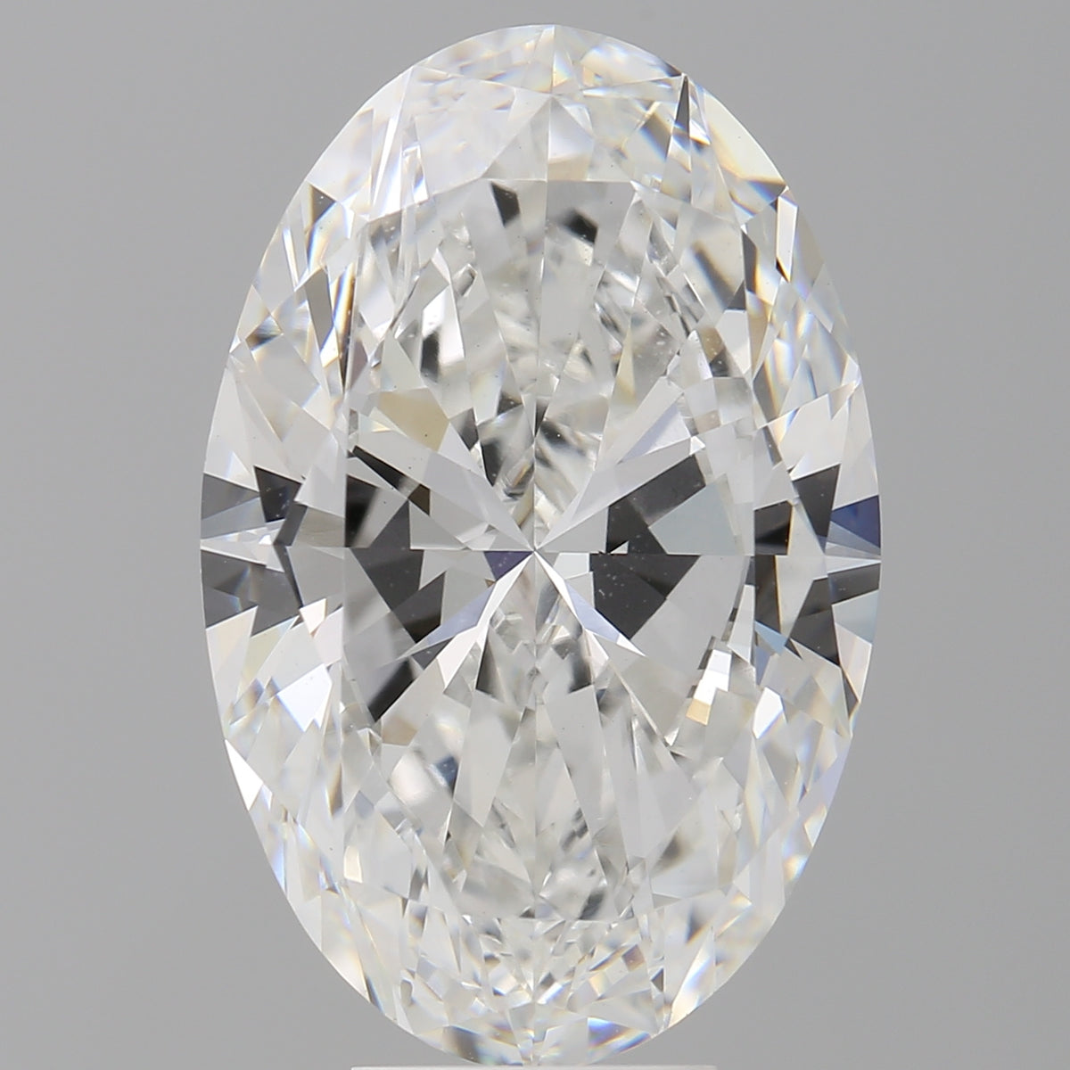 8.02 Carat Oval Shaped, Ideal Cut, E Color, VVS2 Clarity, IGI Certified Lab Grown Diamond