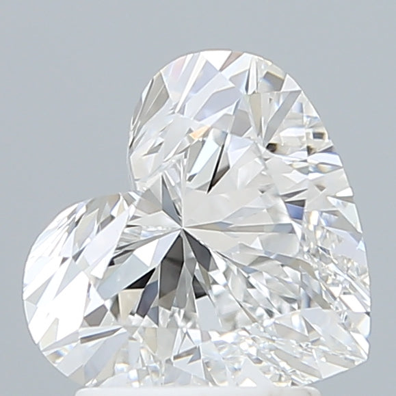 2.14 Carat Heart Shaped, Ideal Cut, E Color, VVS2 Clarity, IGI Certified Lab Grown Diamond