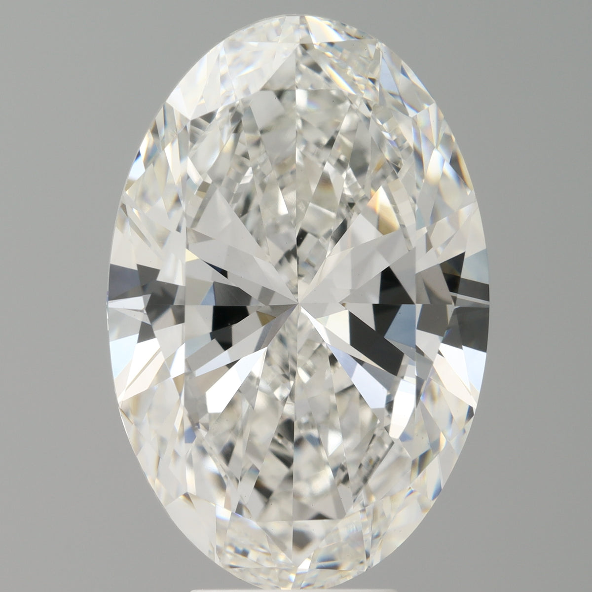 7.50 Carat Oval Shaped, Ideal Cut, F Color, VVS2 Clarity, IGI Certified Lab Grown Diamond