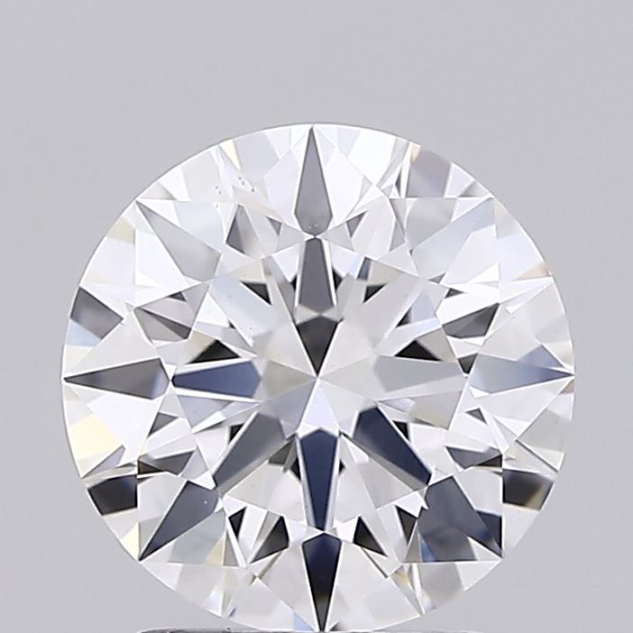 2.15 Carat Round Shaped, Ideal Cut, E Color, VS1 Clarity, IGI Certified Lab Grown Diamond