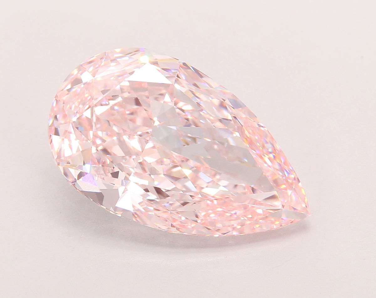 13.68 Carat Pear Shaped, Ideal Cut, VVS2 Clarity, IGI Certified Lab Grown Diamond
