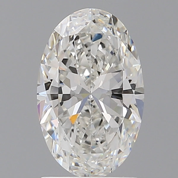 1.60 Carat Oval Shaped, Ideal Cut, F Color, VVS2 Clarity, IGI Certified Lab Grown Diamond
