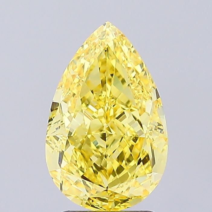 3.06 Carat Pear Shaped, Excellent Cut, VS1 Clarity, IGI Certified Lab Grown Diamond