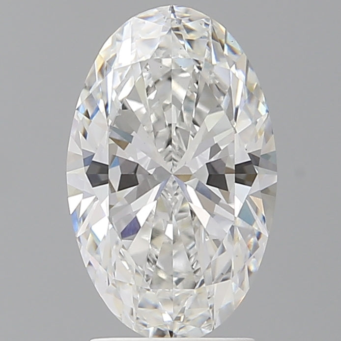 2.60 Carat Oval Shaped, Ideal Cut, E Color, VS1 Clarity, IGI Certified Lab Grown Diamond
