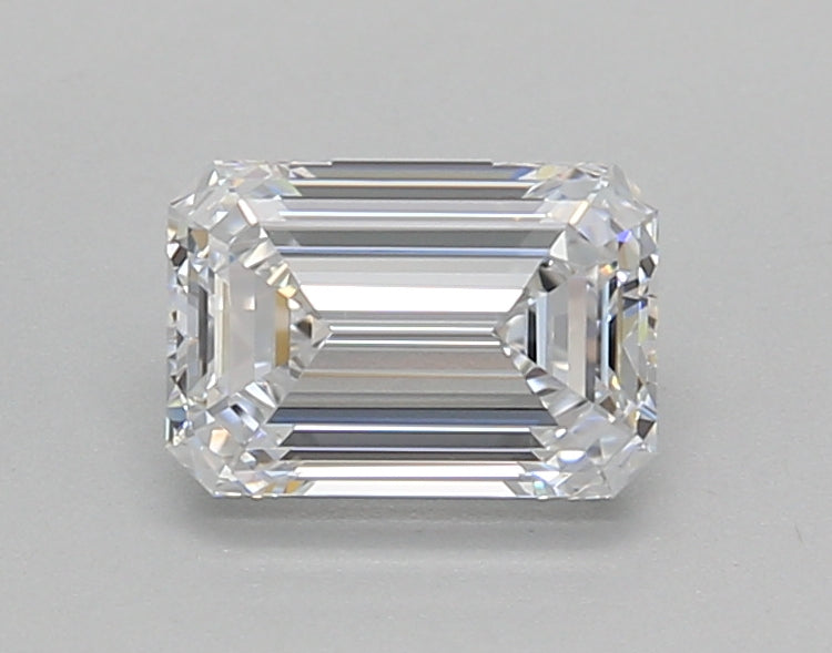 1.02 Carat Emerald Shaped, Very Good Cut, D Color, VVS1 Clarity, IGI Certified Lab Grown Diamond