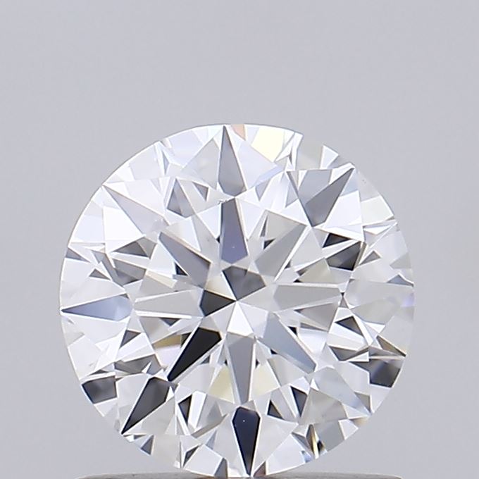 1.01 Carat Round Shaped, Ideal Cut, D Color, VVS2 Clarity, IGI Certified Lab Grown Diamond