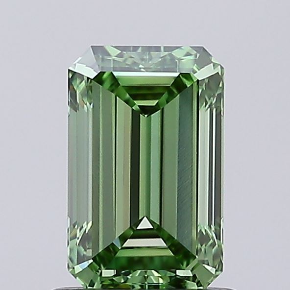 1.01 Carat Emerald Shaped, Ideal Cut, VVS2 Clarity, IGI Certified Lab Grown Diamond