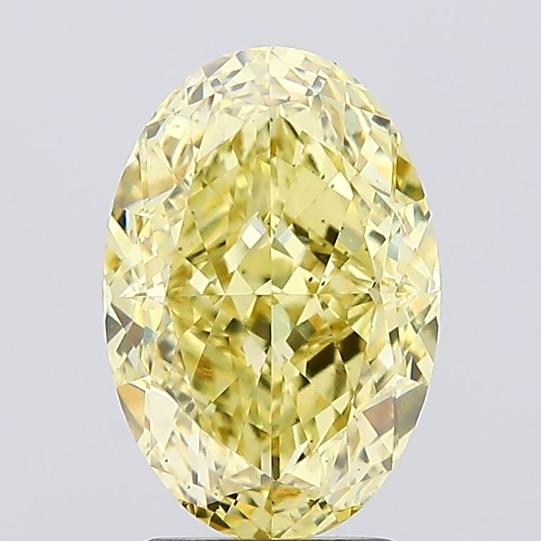 3.06 Carat Oval Shaped, Excellent Cut, VS2 Clarity, IGI Certified Lab Grown Diamond