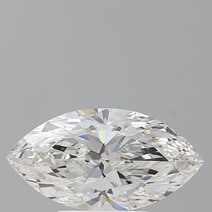 1.60 Carat Marquise Shaped, Ideal Cut, E Color, VVS2 Clarity, IGI Certified Lab Grown Diamond