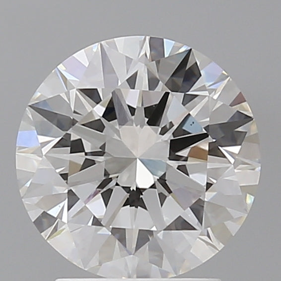 2.55 Carat Round Shaped, Excellent Cut, E Color, VS1 Clarity, IGI Certified Lab Grown Diamond