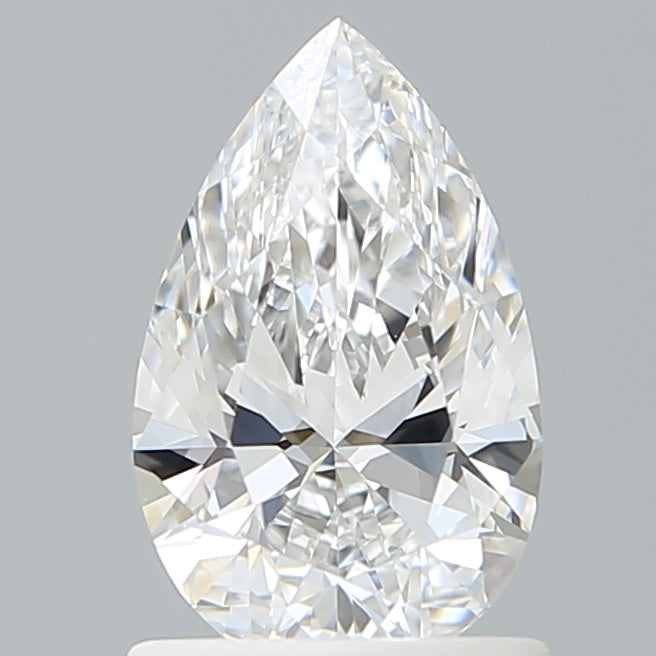 1.07 Carat Pear Shaped, Excellent Cut, D Color, VVS1 Clarity, IGI Certified Lab Grown Diamond
