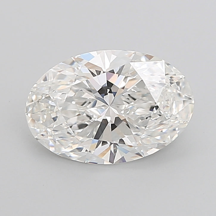 4.55 Carat Oval Shaped, Ideal Cut, F Color, VVS2 Clarity, IGI Certified Lab Grown Diamond