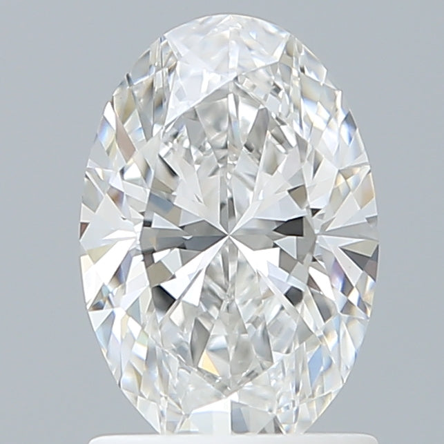 1.29 Carat Oval Shaped, Ideal Cut, E Color, VVS2 Clarity, IGI Certified Lab Grown Diamond