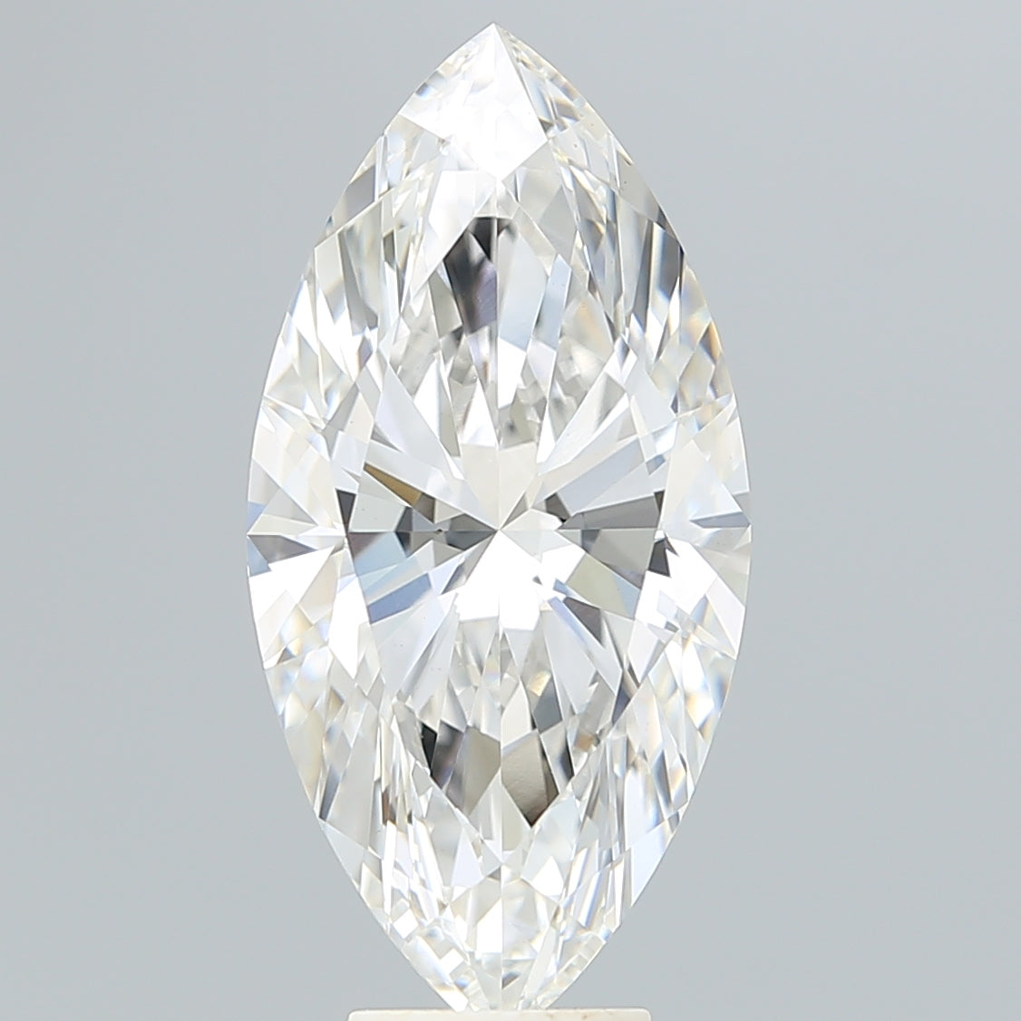 6.96 Carat Marquise Shaped, Ideal Cut, F Color, VVS2 Clarity, IGI Certified Lab Grown Diamond