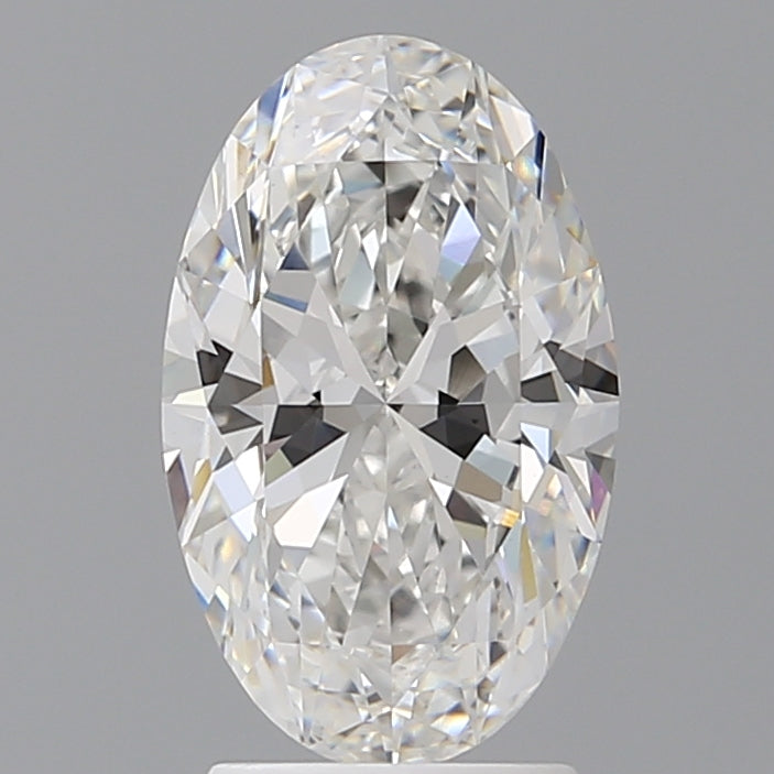 2.57 Carat Oval Shaped, Ideal Cut, E Color, VVS2 Clarity, IGI Certified Lab Grown Diamond