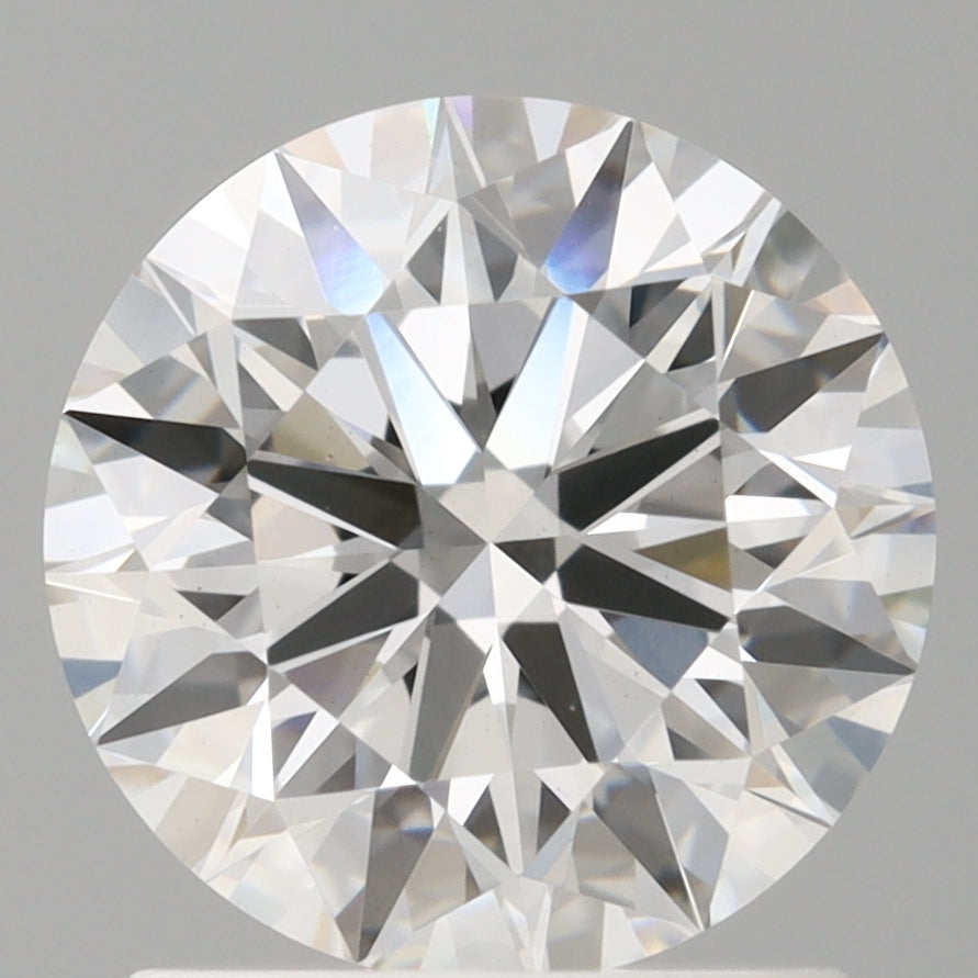 1.52 Carat Round Shaped, Ideal Cut, D Color, VVS2 Clarity, IGI Certified Lab Grown Diamond