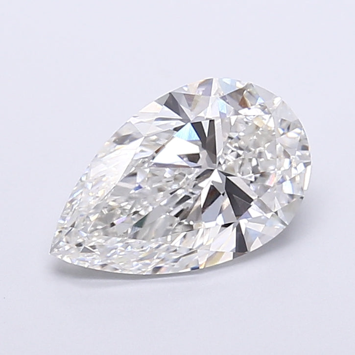 4.01 Carat Pear Shaped, Very Good Cut, F Color, VS1 Clarity, IGI Certified Lab Grown Diamond