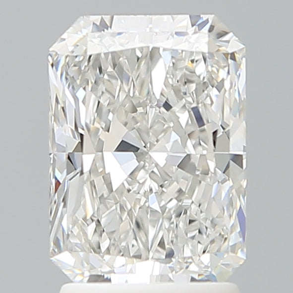 2.17 Carat Radiant Shaped, Ideal Cut, E Color, VVS2 Clarity, IGI Certified Lab Grown Diamond