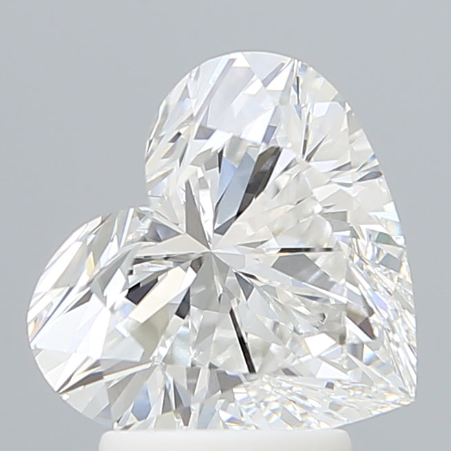 2.84 Carat Heart Shaped, Ideal Cut, E Color, VVS2 Clarity, IGI Certified Lab Grown Diamond