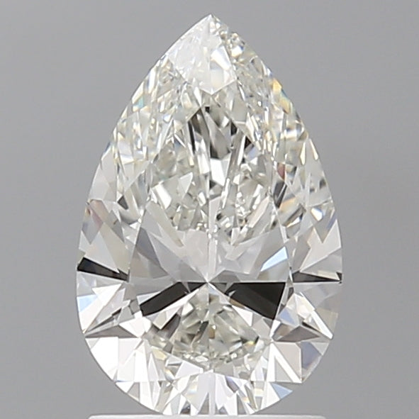 1.59 Carat Pear Shaped, Ideal Cut, F Color, VVS1 Clarity, IGI Certified Lab Grown Diamond