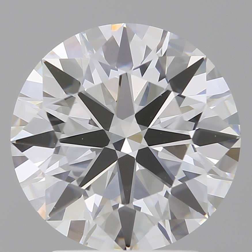 2.99 Carat Round Shaped, Ideal Cut, E Color, VVS2 Clarity, IGI Certified Lab Grown Diamond