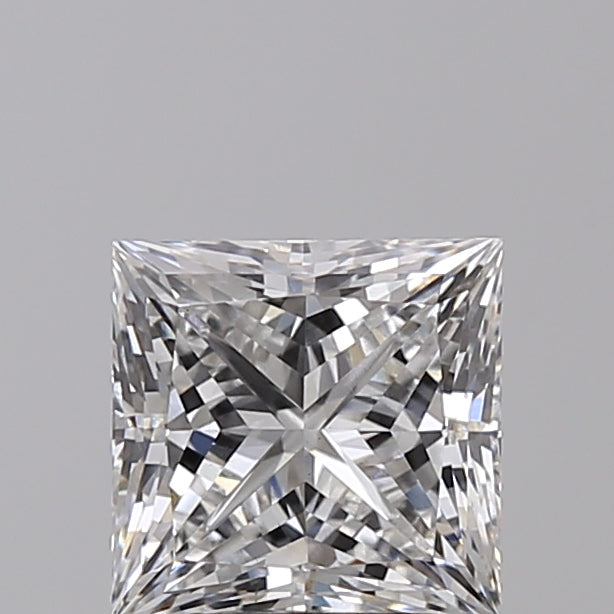2.00 Carat Princess Shaped, Ideal Cut, E Color, VS1 Clarity, IGI Certified Lab Grown Diamond