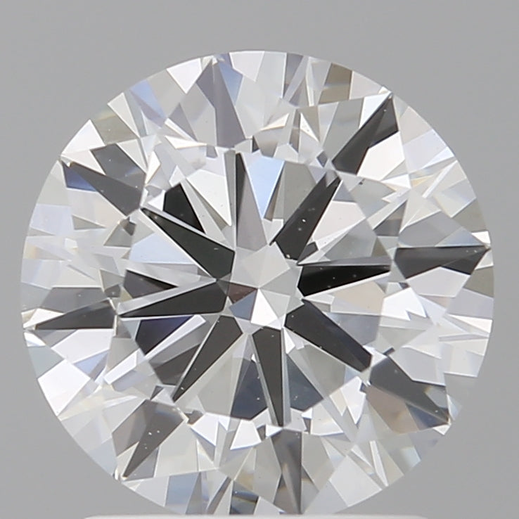 1.96 Carat Round Shaped, Ideal Cut, E Color, VVS2 Clarity, IGI Certified Lab Grown Diamond