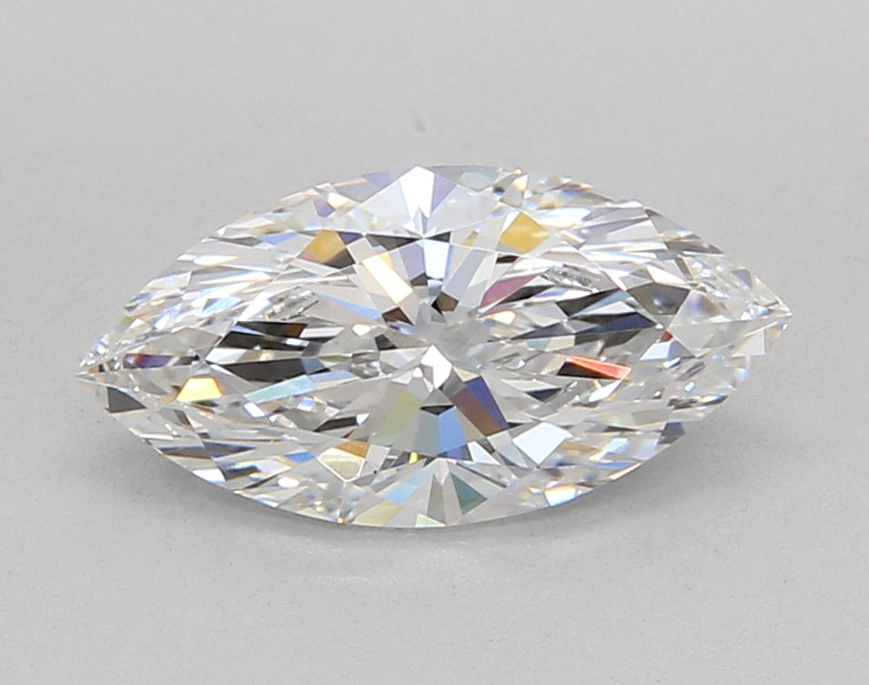 2.05 Carat Marquise Shaped, Ideal Cut, E Color, VVS2 Clarity, IGI Certified Lab Grown Diamond