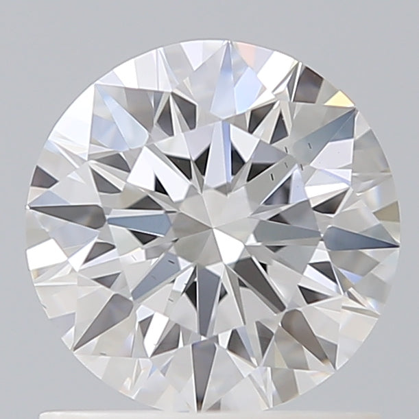 1.08 Carat Round Shaped, Ideal Cut, D Color, VS2 Clarity, IGI Certified Lab Grown Diamond