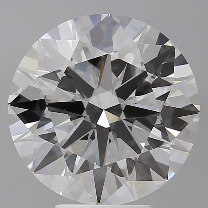6.04 Carat Round Shaped, Excellent Cut, E Color, VVS2 Clarity, IGI Certified Lab Grown Diamond