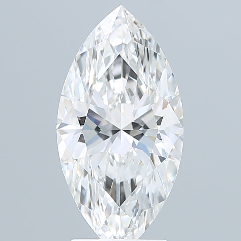 3.10 Carat Marquise Shaped, Ideal Cut, E Color, VVS1 Clarity, IGI Certified Lab Grown Diamond